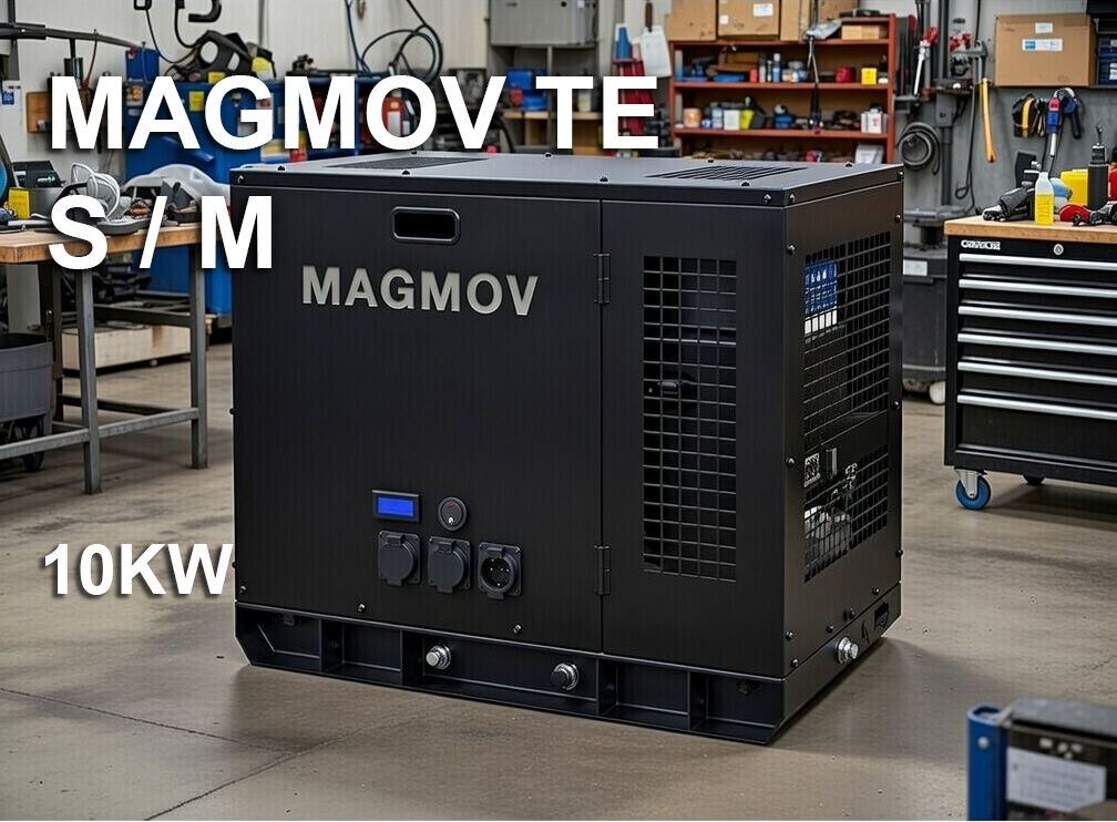 MAGMOV TE S / TE M – 10 kW Fuel-less Free Energy Magnetic Generator for Electric Vehicles