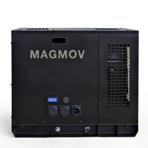MAGMOV TE Series portable magnetic electric generator, fuel-less free energy generator, 10 kW continuous / 20 kW peak output, single-phase TE S or three-phase TE M, 120V–400V, for electric vehicle charging, Tesla charging, off-grid power, home, workshop, and commercial use, clean and silent electricity.